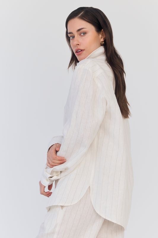 Linen Boyfriend Shirt