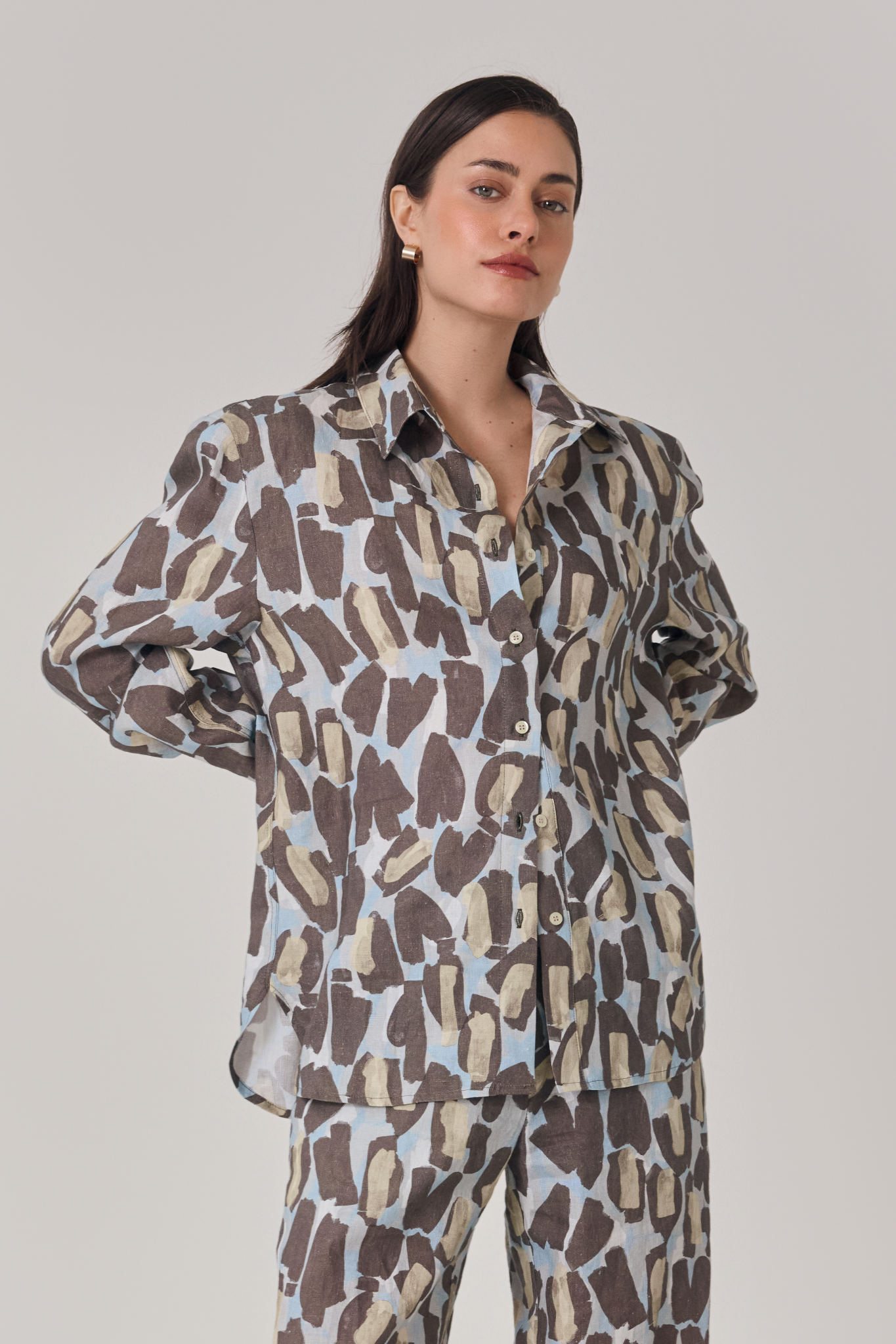 Linen Boyfriend Shirt