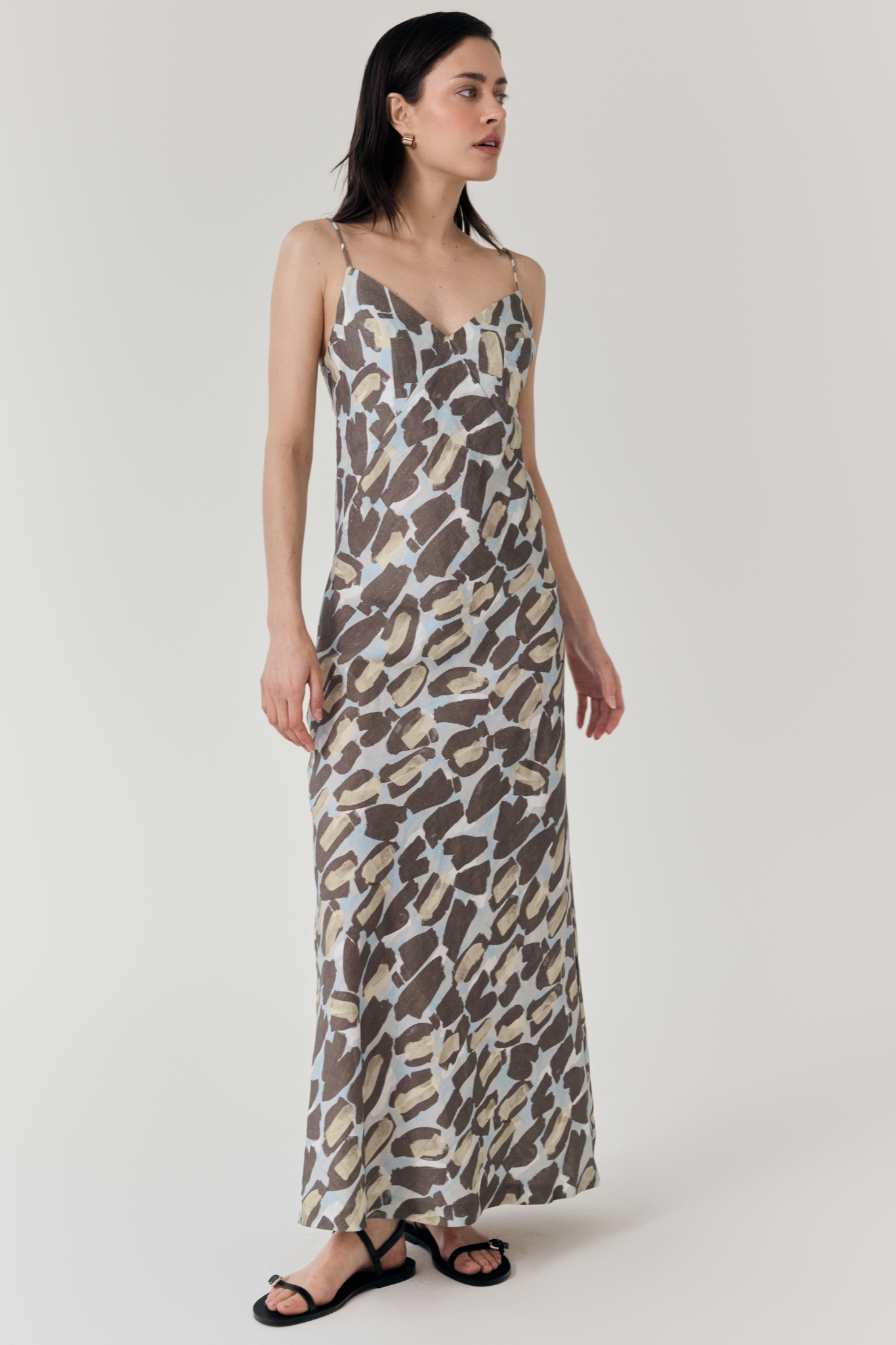 Linen Slip Dress