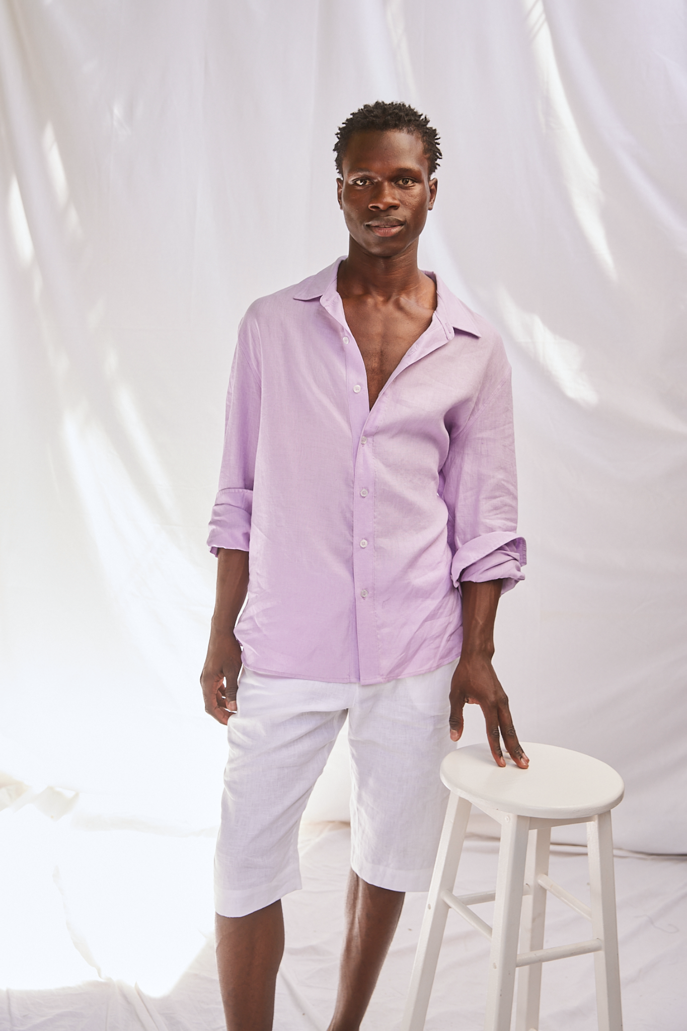 Men's Classic Linen Shirt