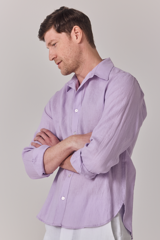 Men's Classic Linen Shirt