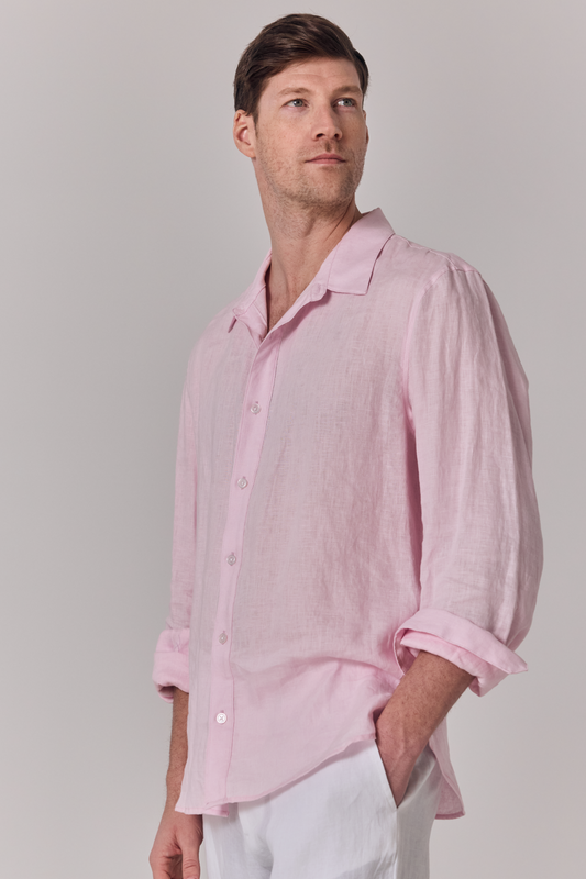 Men's Classic Linen Shirt