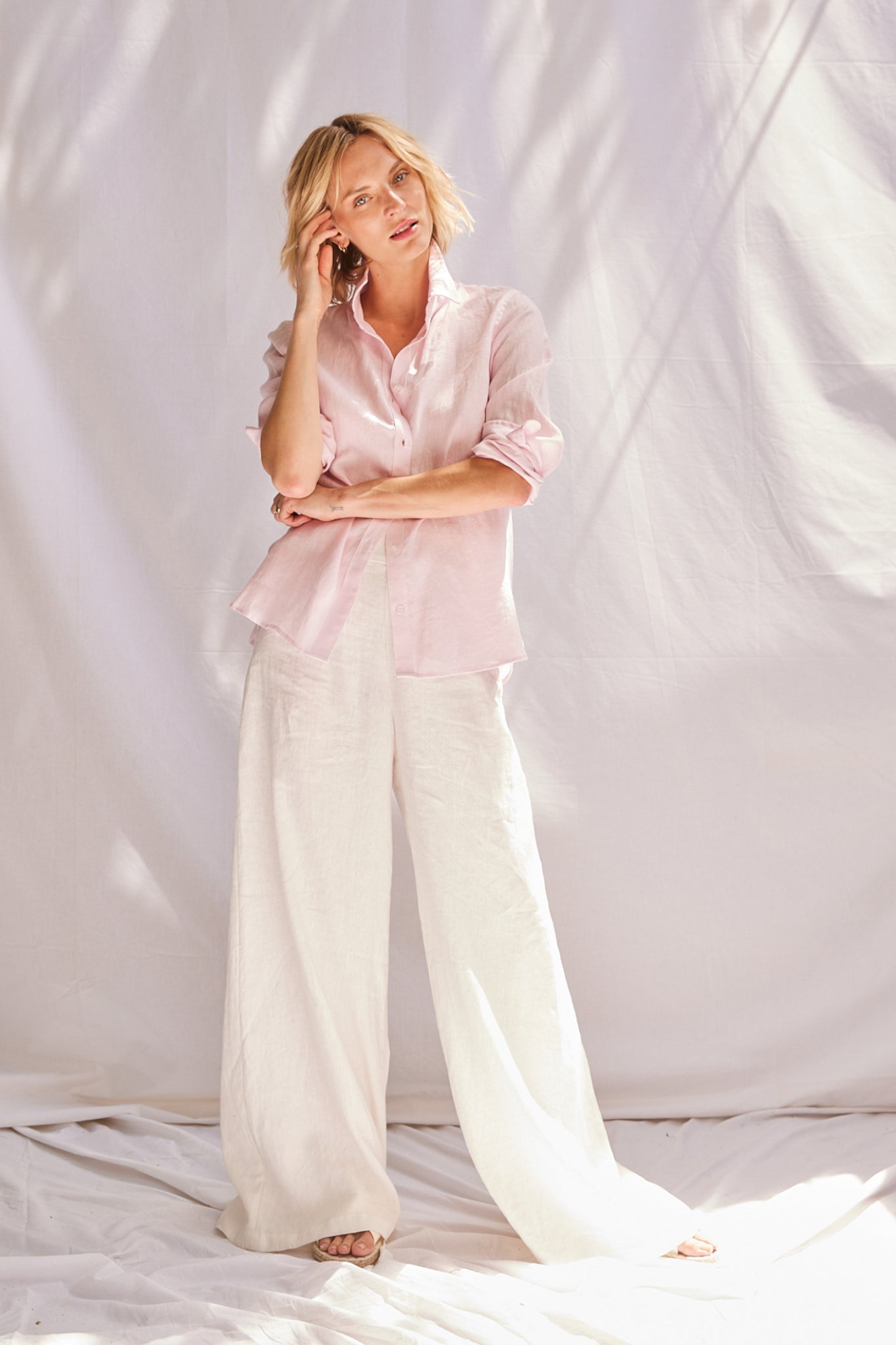 Classic Linen Shirt Whitney Linen