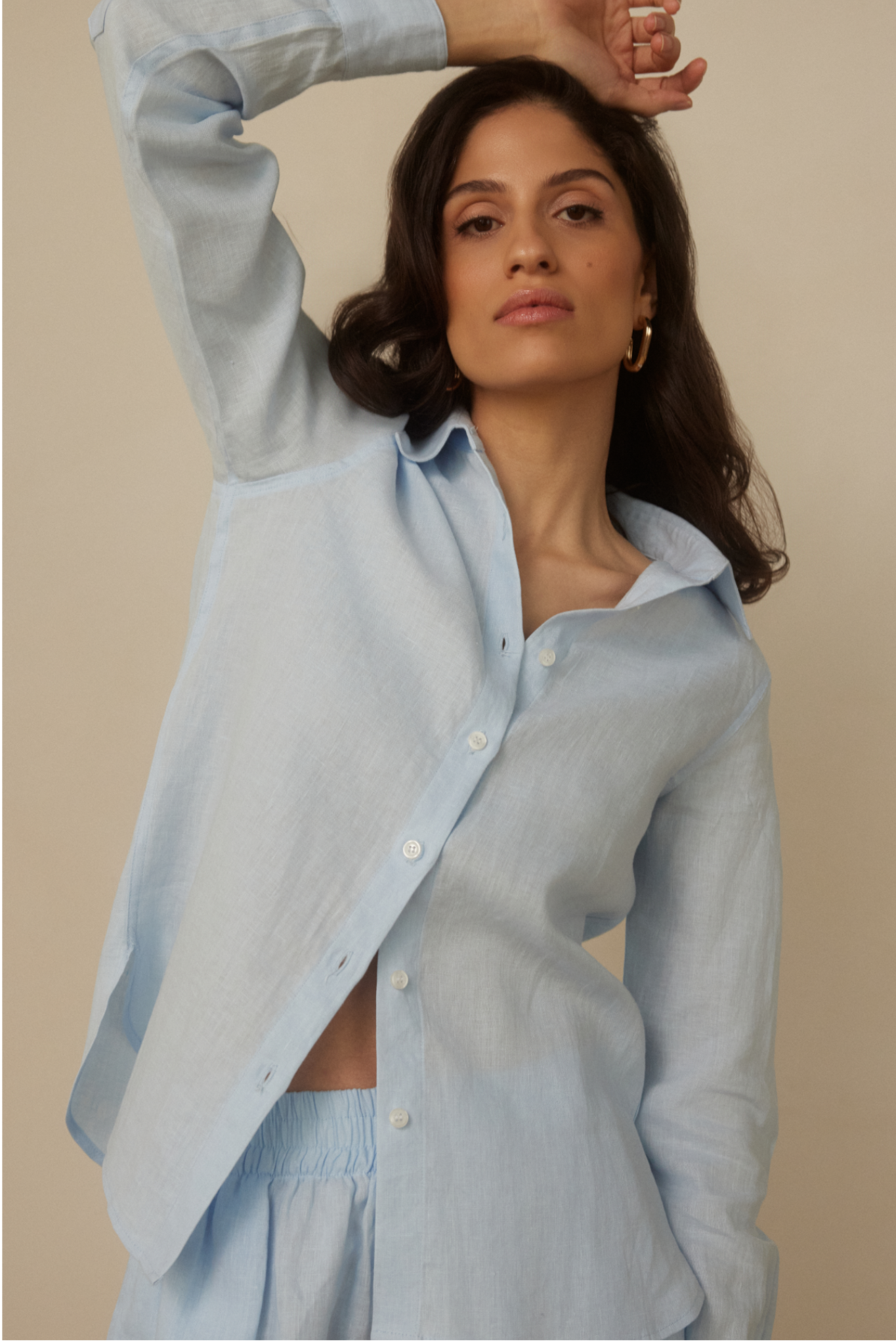 Women's Classic Linen Shirt | Made in Canada | Whitney – Whitney Linen