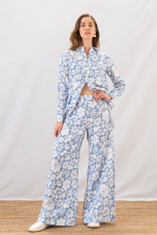 Hibiscus Palazzo Pant