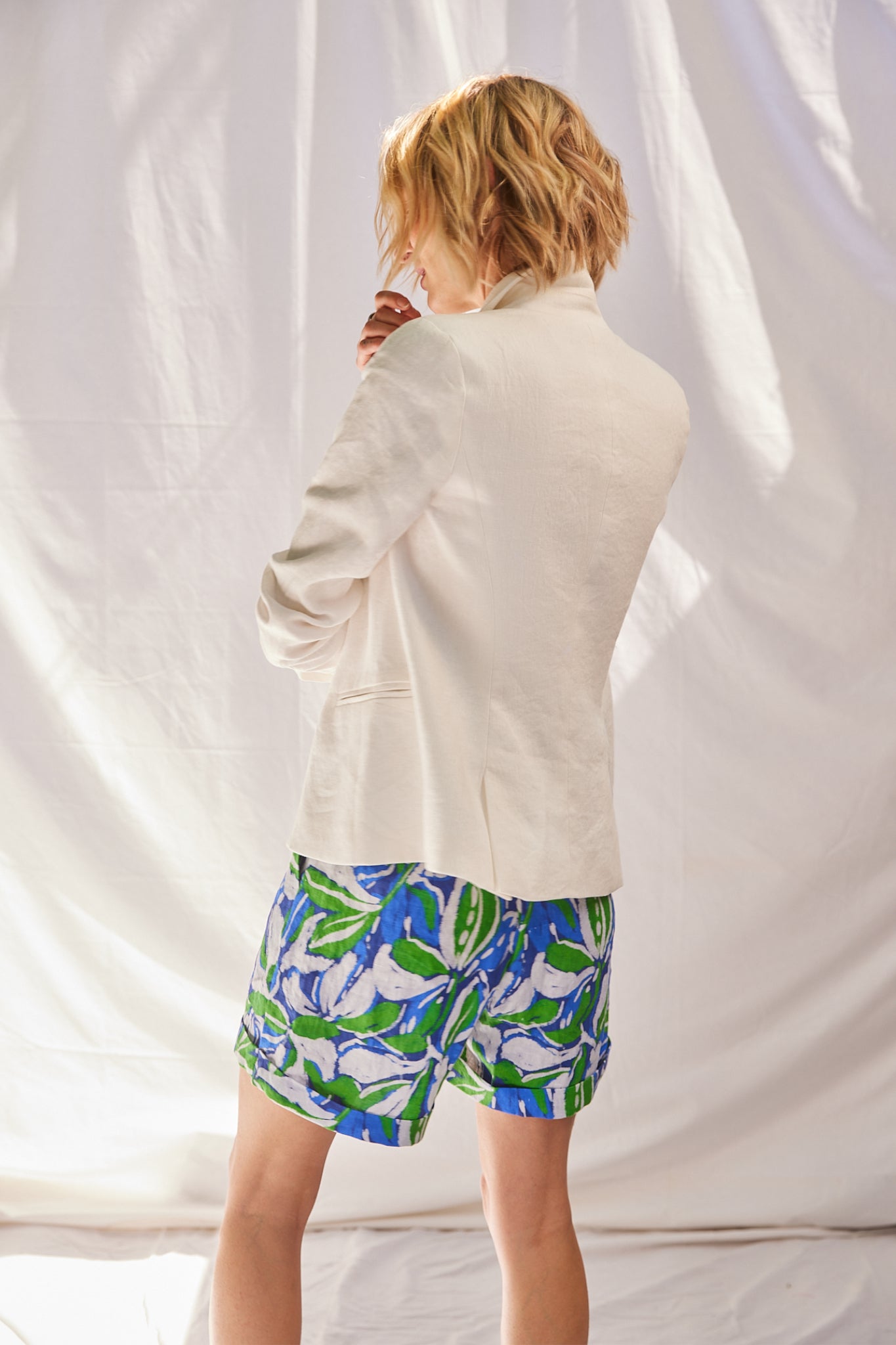 Abstract Print Palm Beach Short