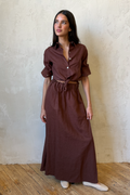 Linen Maxi Skirt