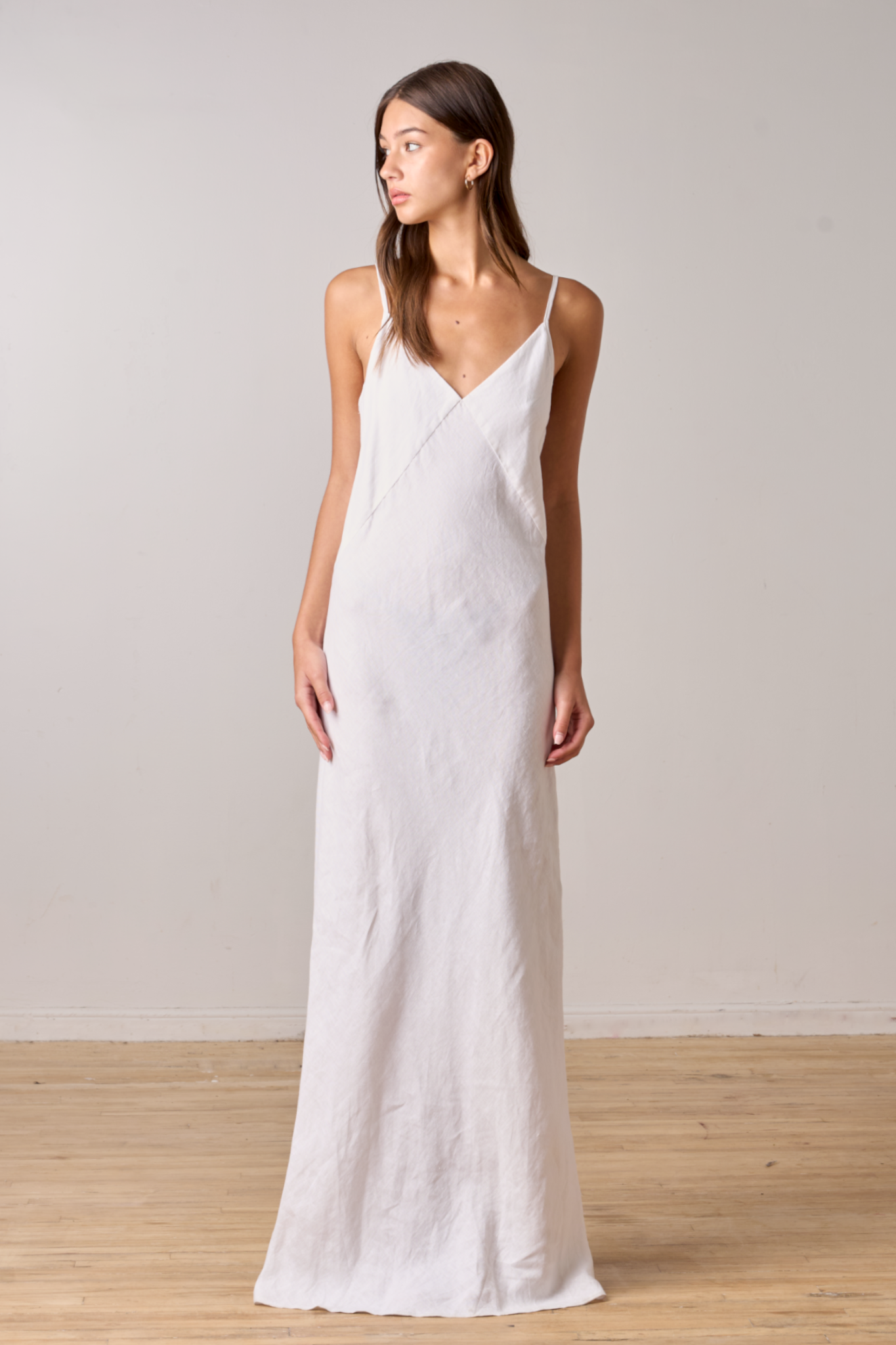 Linen Slip Dress