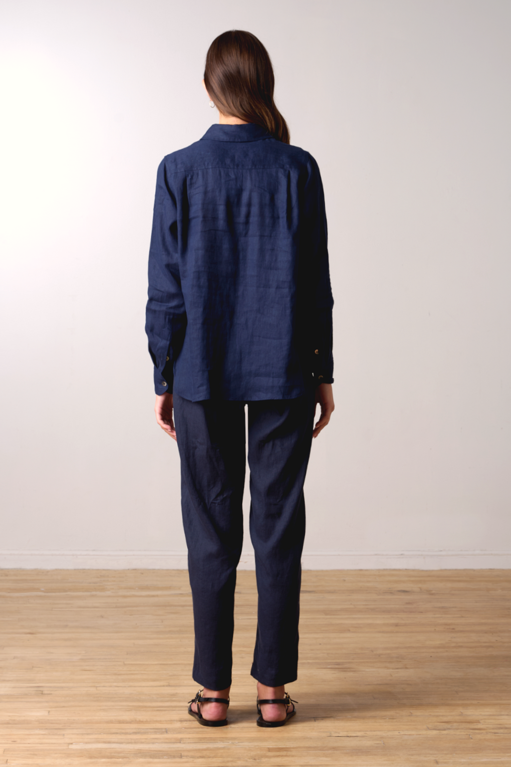 Women's Linen Cigarette Pant