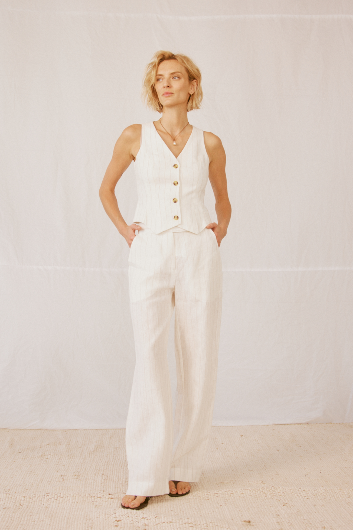 Women's Linen Resort Pant