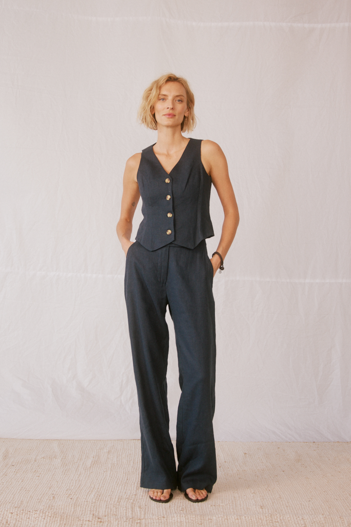 Women's Linen Resort Pant