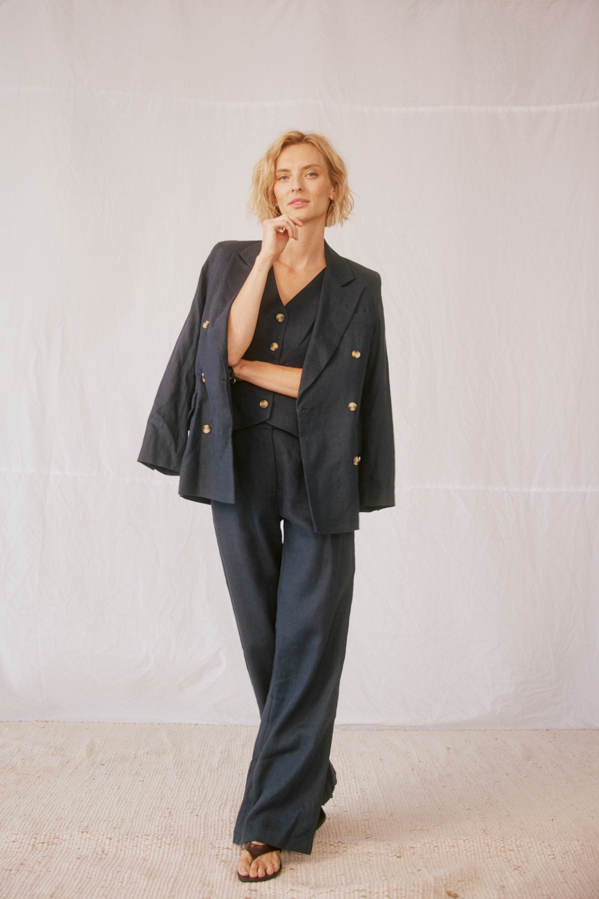 Women's Riviera Linen Blazer