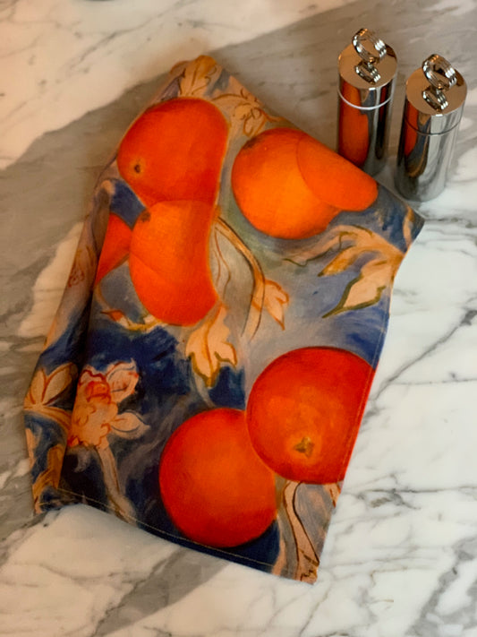 Oranges Tea Towel